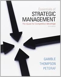 Essentials of strategic management the quest for competitive advantage.